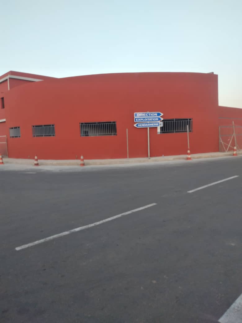 Aire de lavage industrielle